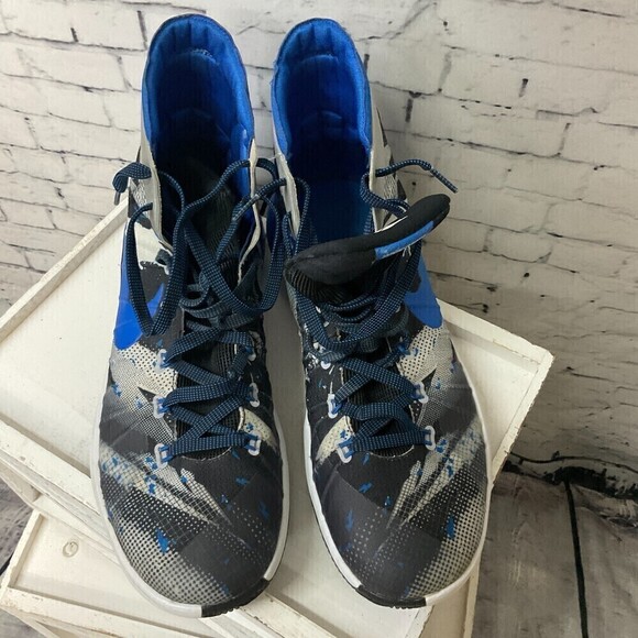 Nike Mens Basketball Shoes Size 12 Hyper Dunk 2015 Style 749567 140 Athletic Rck - Picture 4 of 12